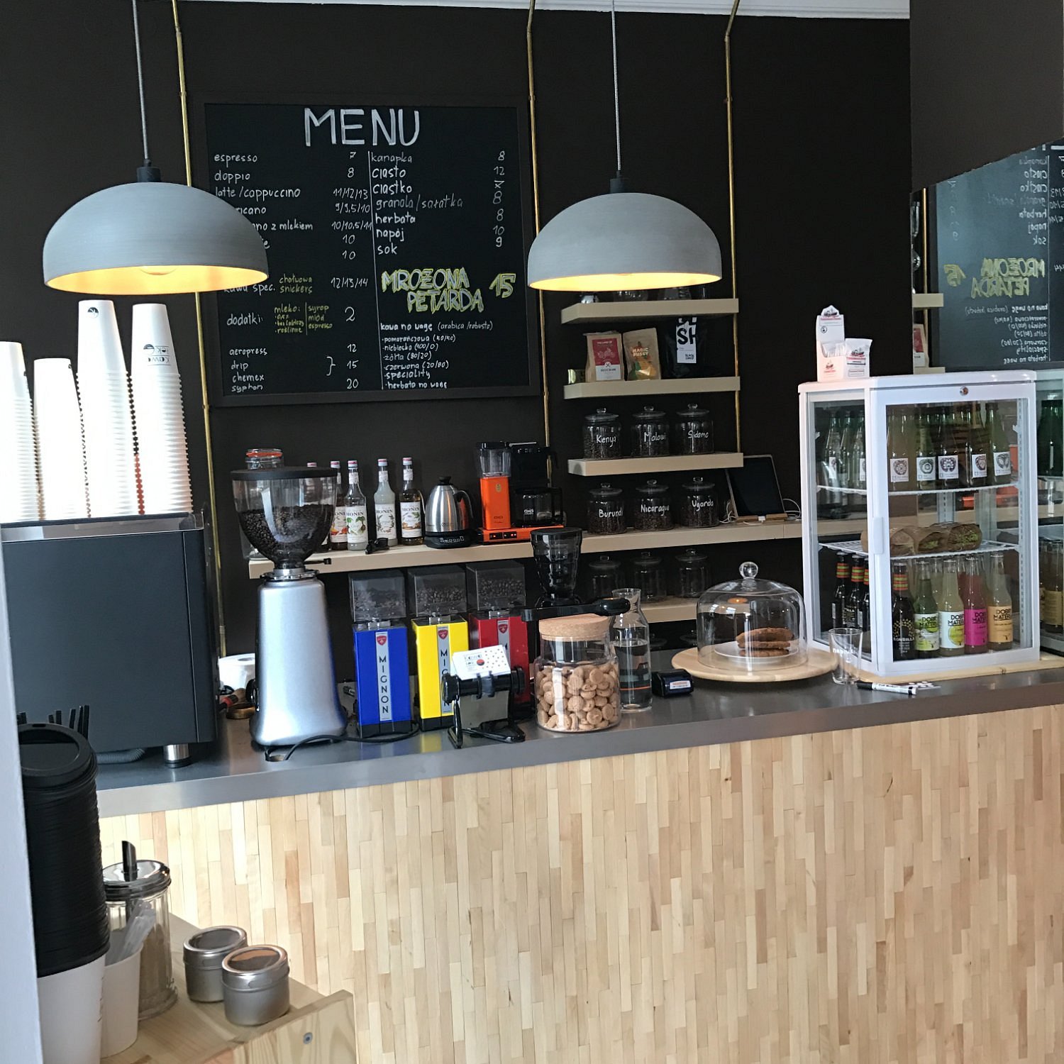 Kawałek café in Warsaw